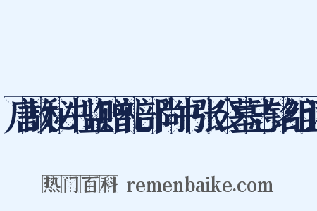 唐故秘书监赠礼部尚书张公墓志铭组词是什么意思的图片